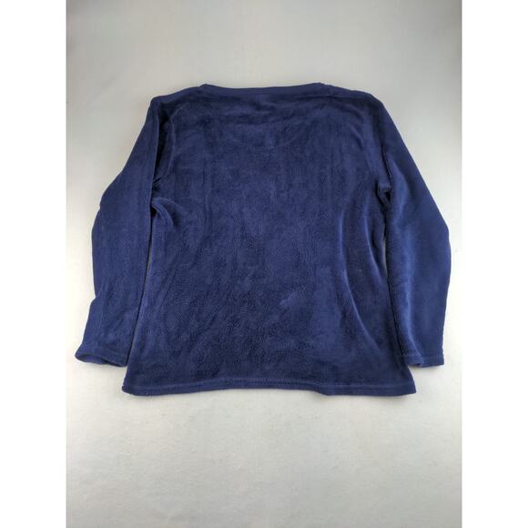 Disney Eeyore Pajama Top Size XL 16-18 Purple Embroidered Winnie the Pooh - Picture 2 of 11